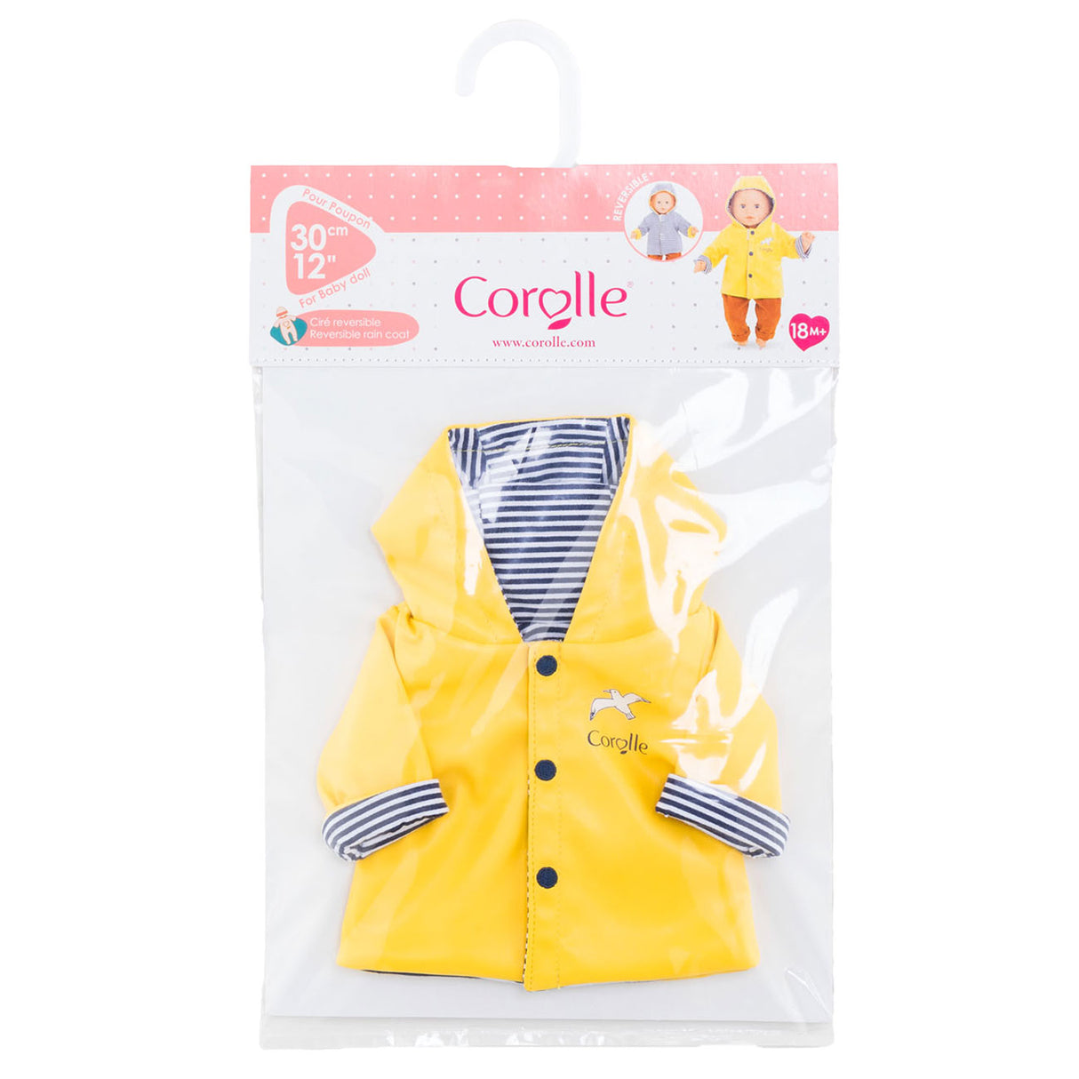 Corolle Mon Poupon Dolls Raincoat, 30cm
