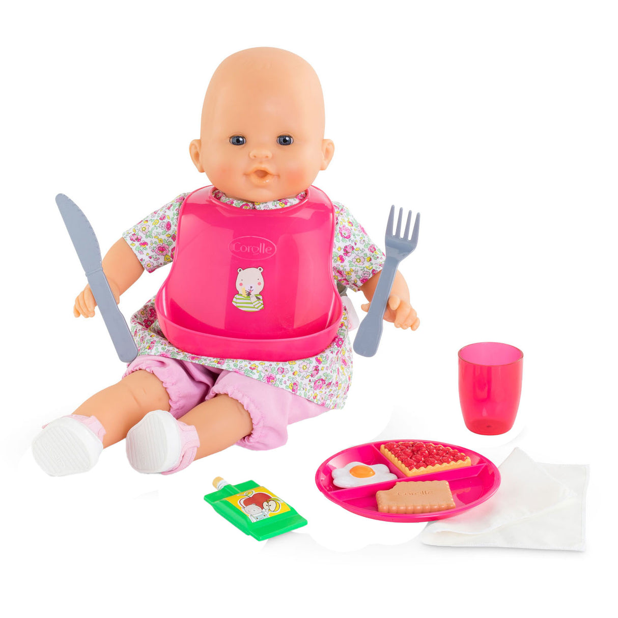 COROLLE MON GRAND POUPON - DOLLS CARAÇÃO DE CARAÇÃO Hora do jantar