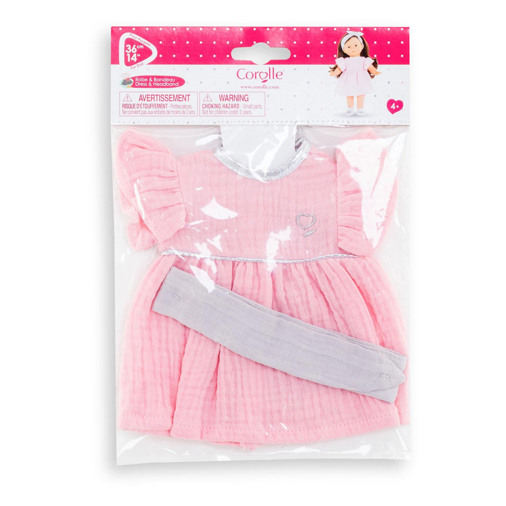 MA Corolle - vestido de boneca com fita para a cabeça