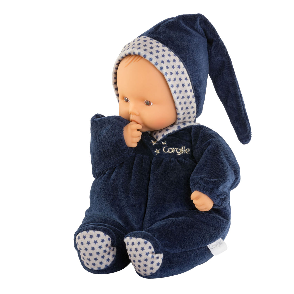 Corolle mon doudou babipouce blue starry dreams baby doll, 28cm