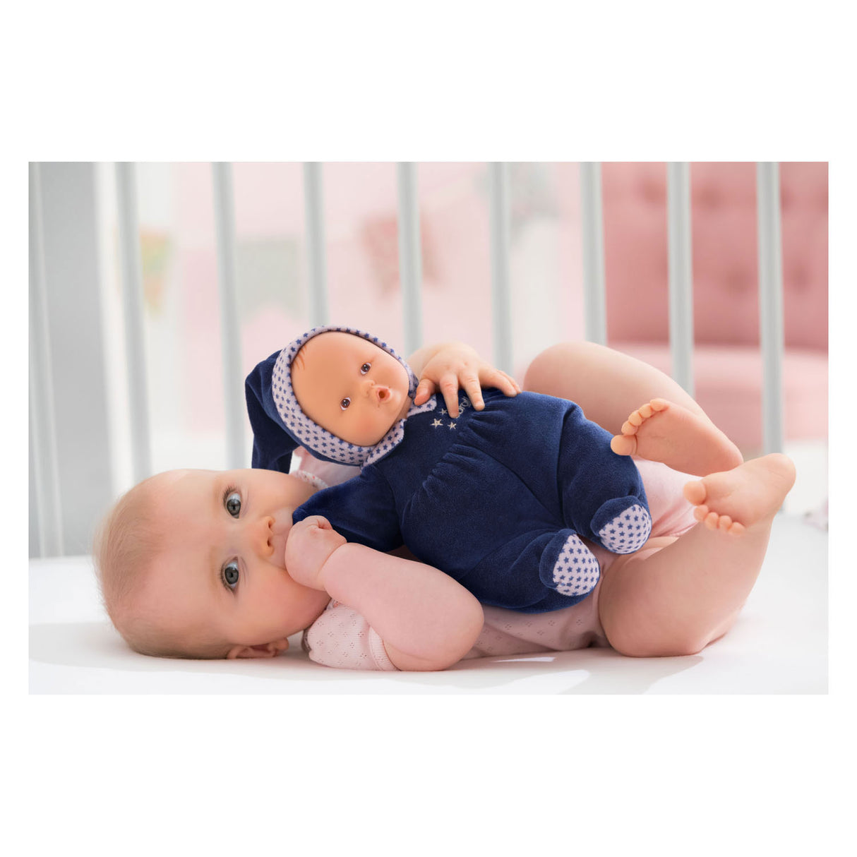 Corolle Mon Doudou Babipouce Blue Starry Dreams Babypop, 28 cm