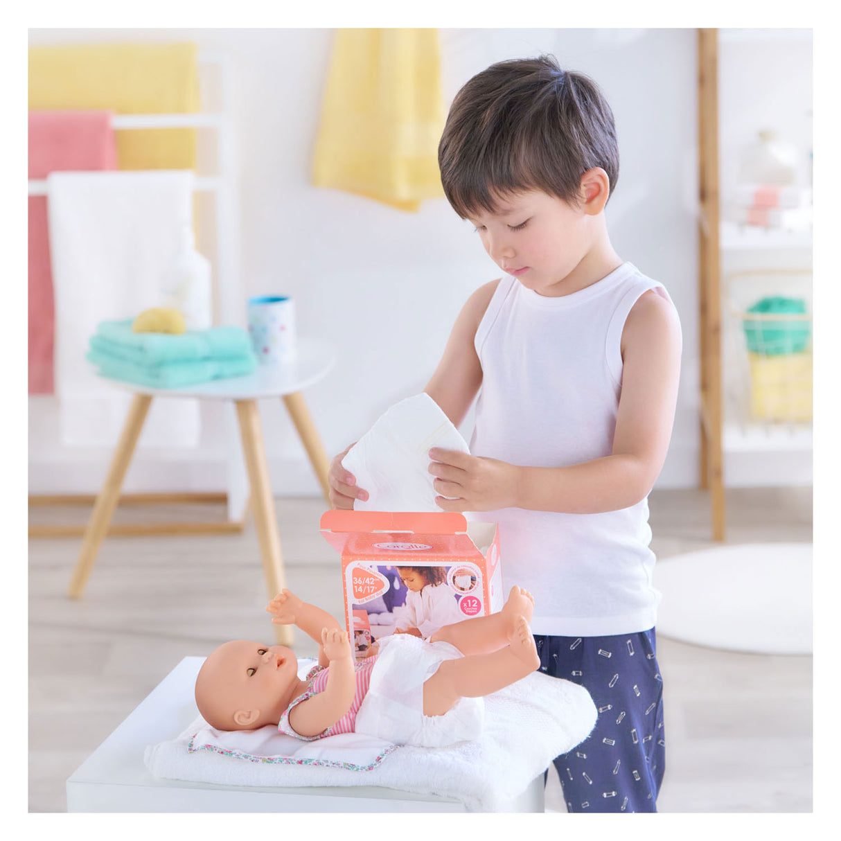 Corolle mon grand poupon diapers, 12 pcs.