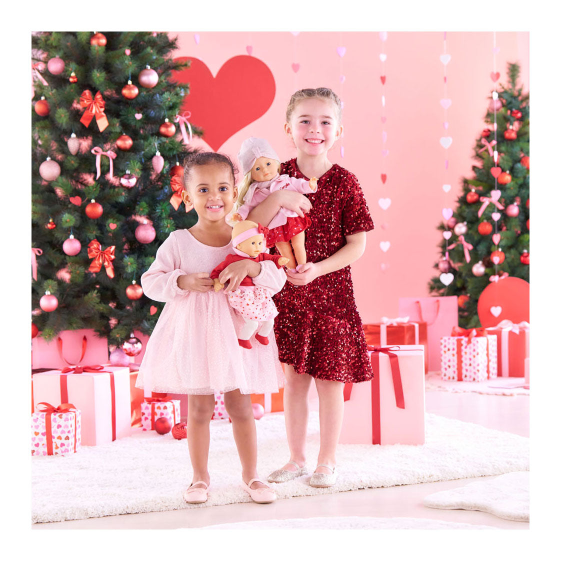 Corolle ma-kjole med hjerter, 36cm