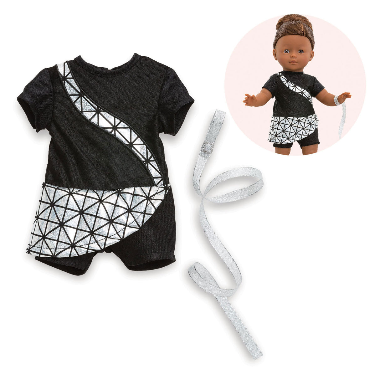 Corolle ma skater outfit with ribbon, 36cm