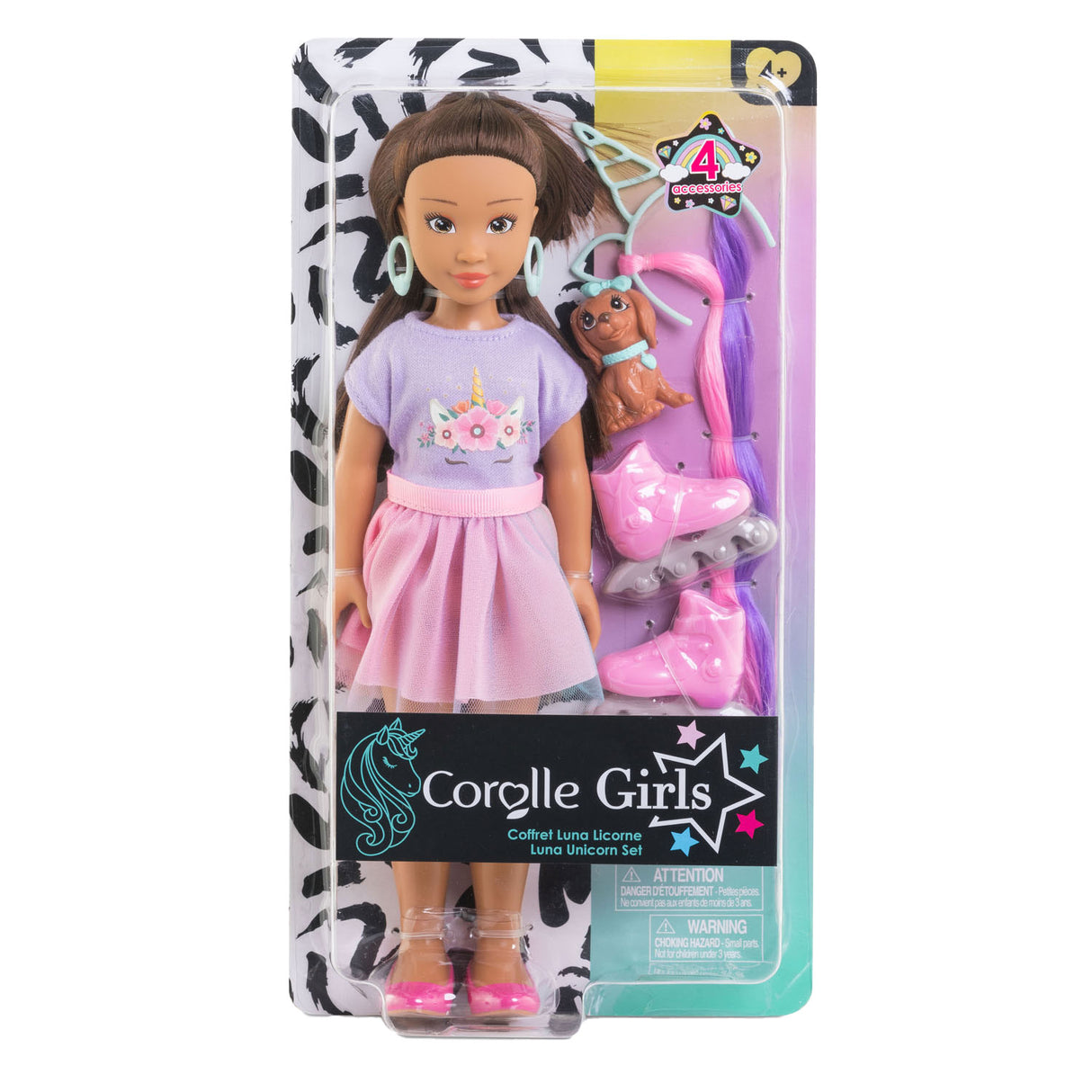 Corolle girls - luna unikornis divatbaba szett