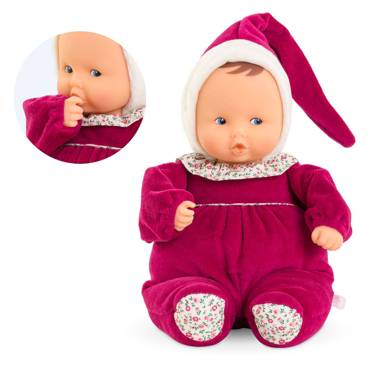 Corolle babipouce - rózsaszín grenadine baba, 28 cm