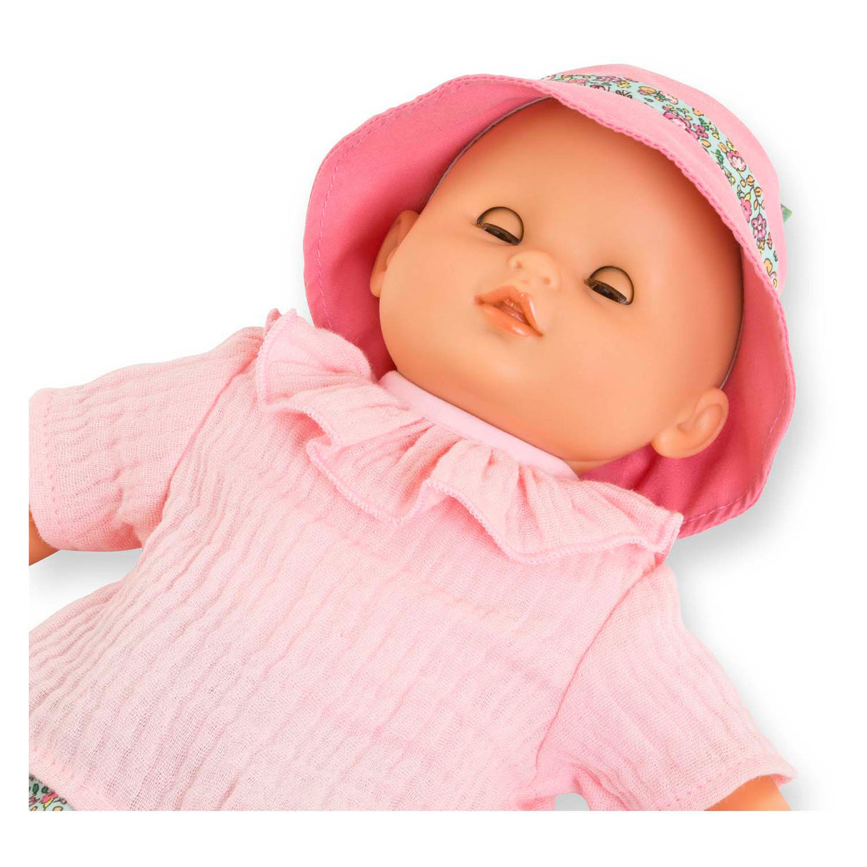 Corolle Badpop Coralie mit Gummi Ente - Bloomer, 30 cm
