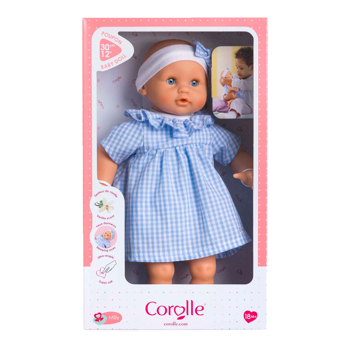 Corolle poupée bébé Calin Milly, 30cm