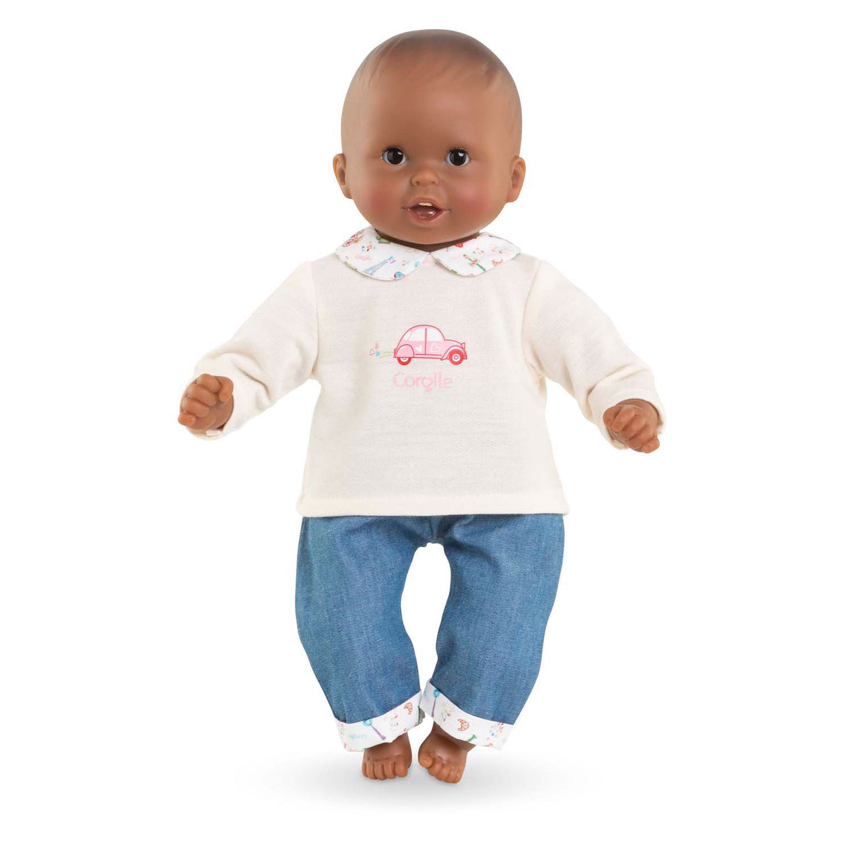 Corolle T-shirt and jeans for baby doll, 30 cm