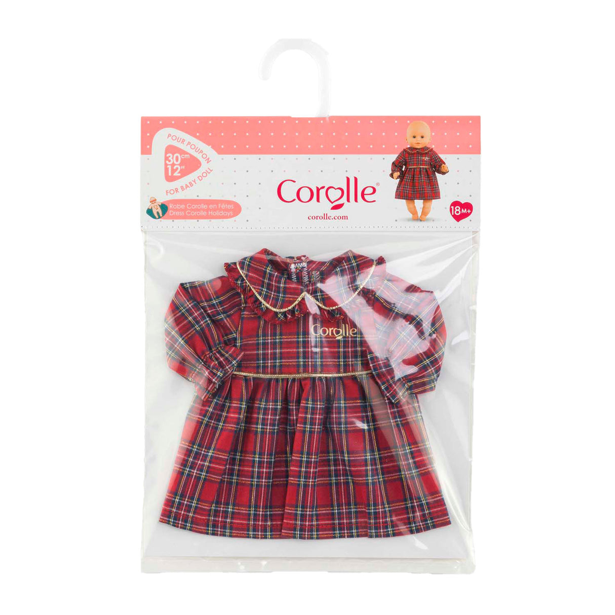 Corolle Holidays Dress for Baby Doll, 30cm