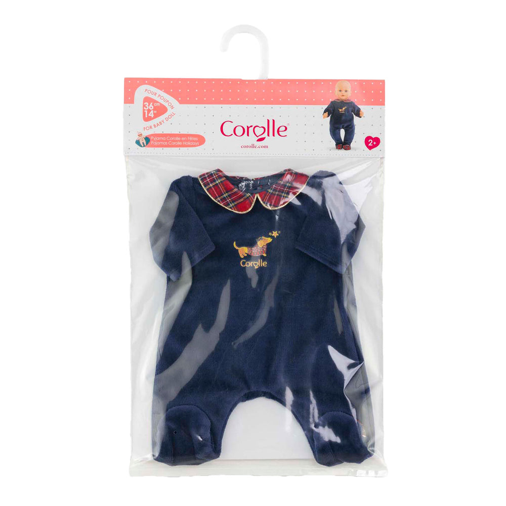 Corolle holidays doll pajamas, 36cm