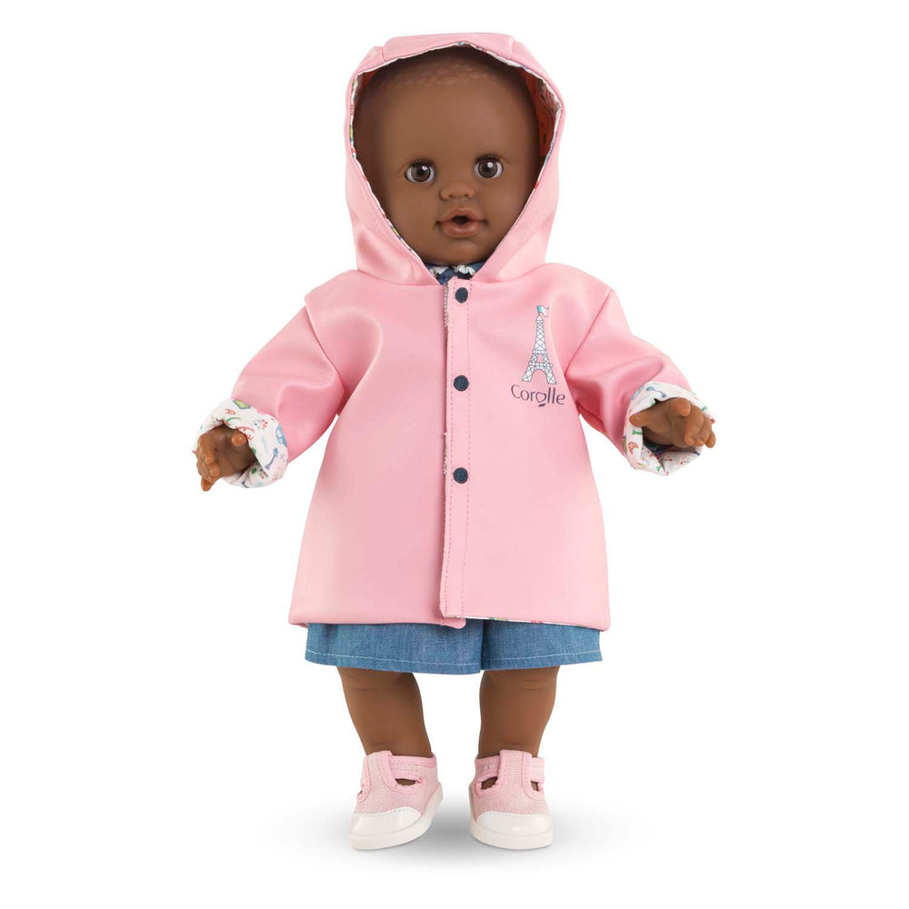Corolle réversible imperméable pour bébé poupée, 36 cm