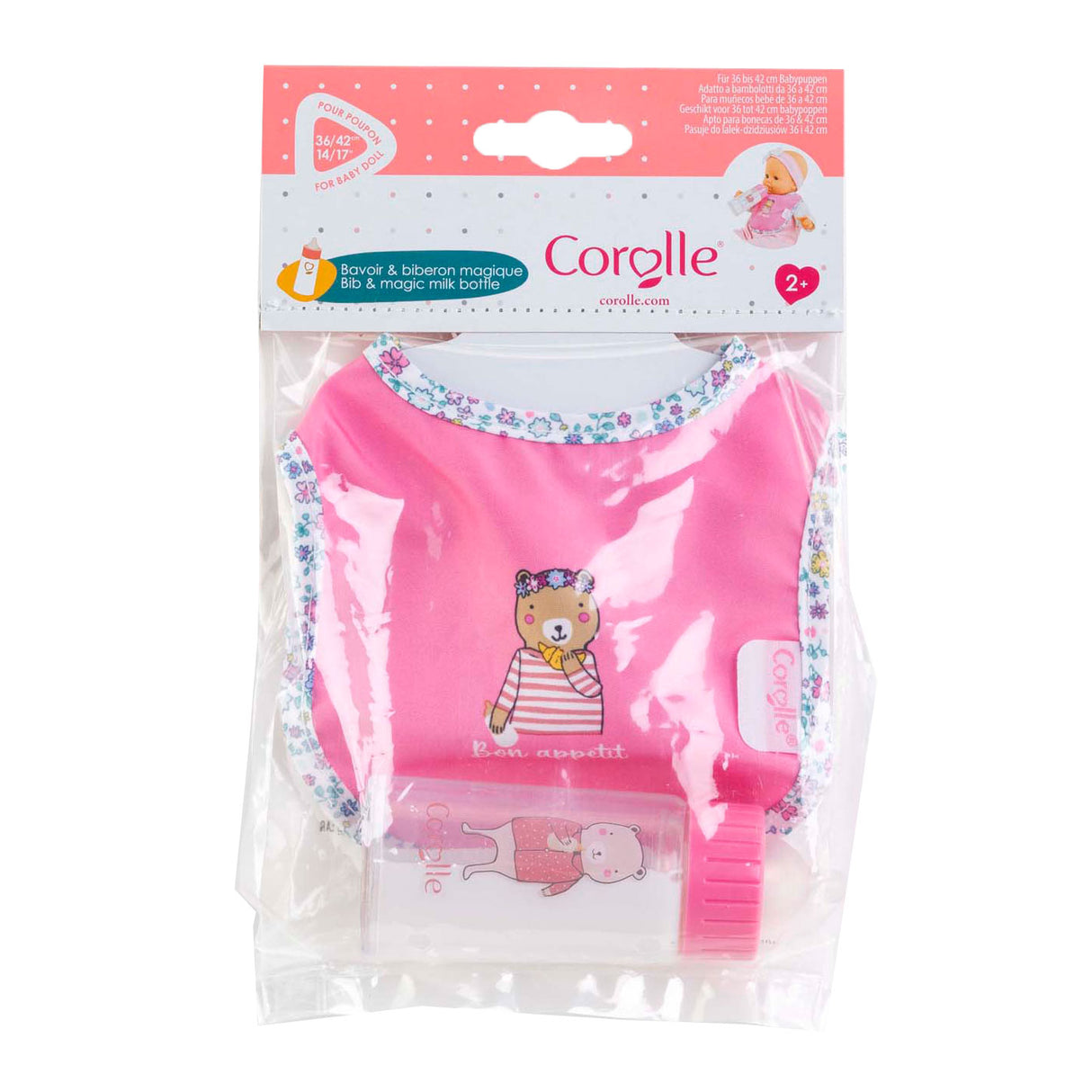 Corolle bryndáček a kouzelná lahvička na mléko pro panenku