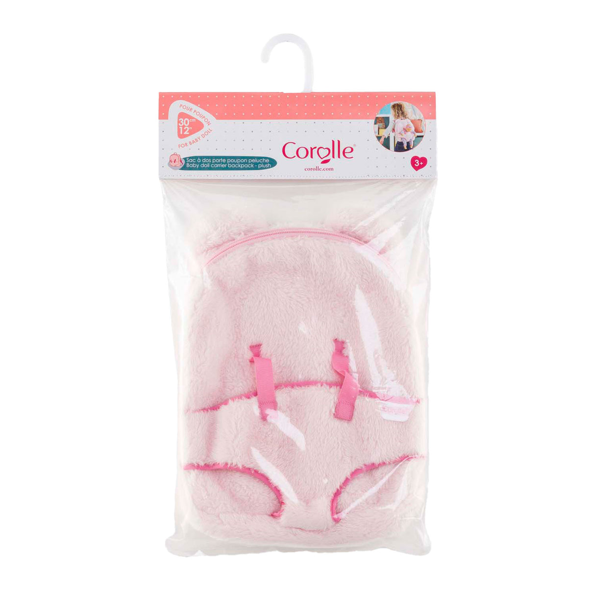 Bambole di peluche rosa Corolle Intorno, 30 cm