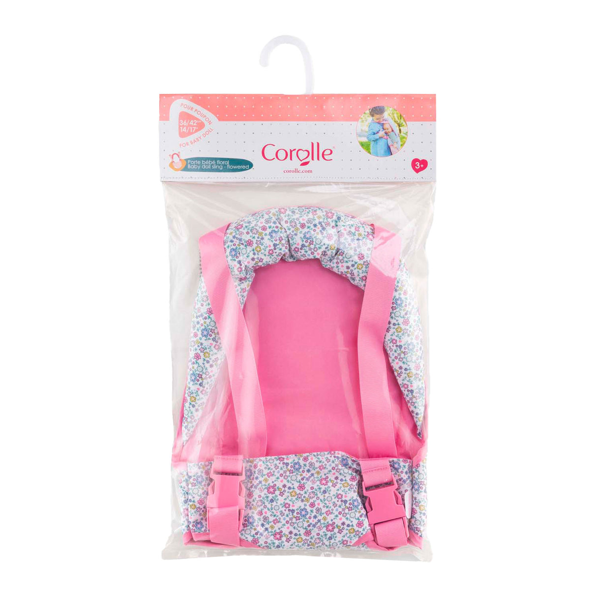 Corolle baby sling flowers for baby doll from 36-42cm
