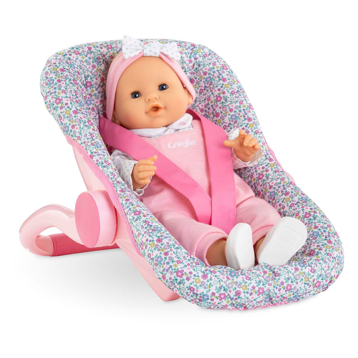 Porte-bébé poupée Corolle fleurs pour poupée bébé de 36cm