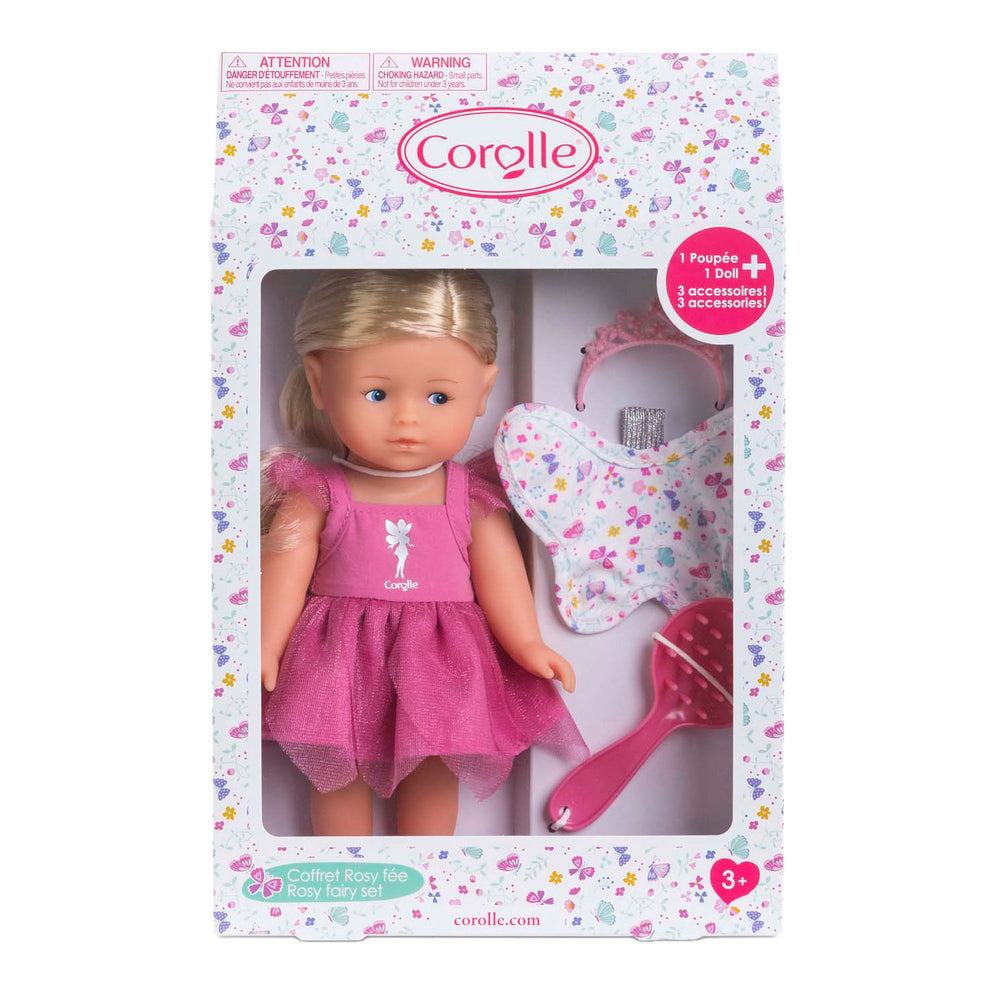 Corolle rosy fairy doll set