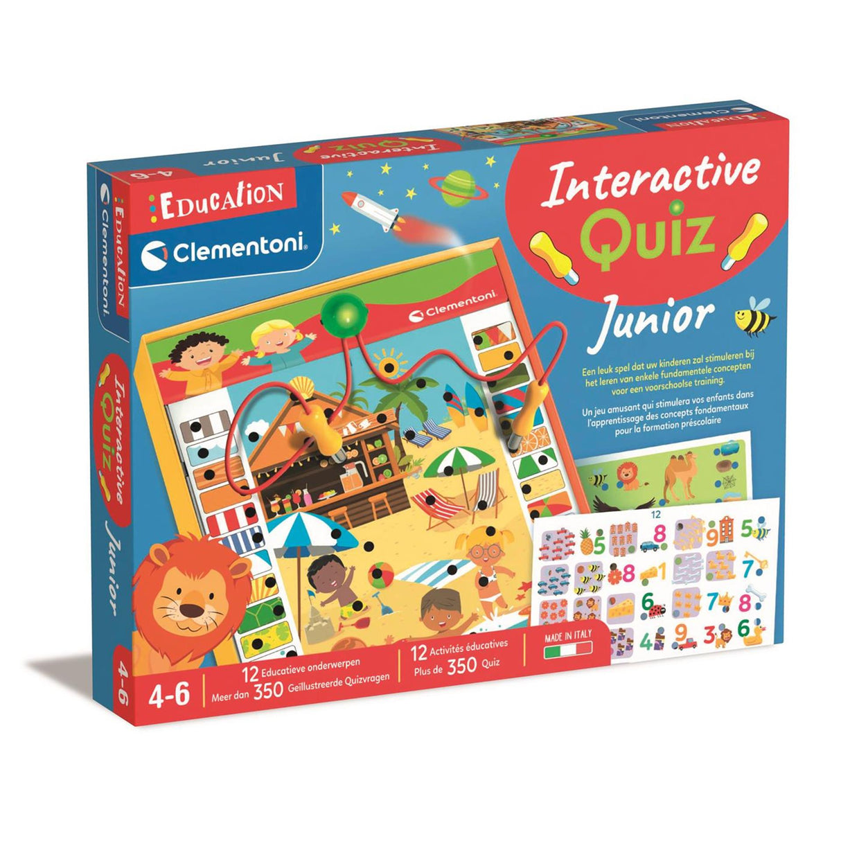 Clementoni Education Interactive Quiz Junior Learning Game