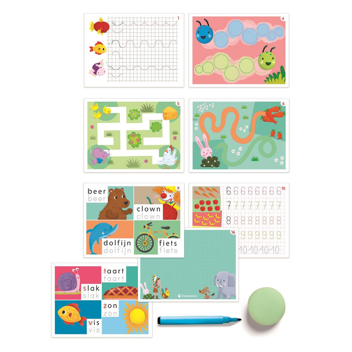 CLEMENTONI Educación Aprendo a escribir