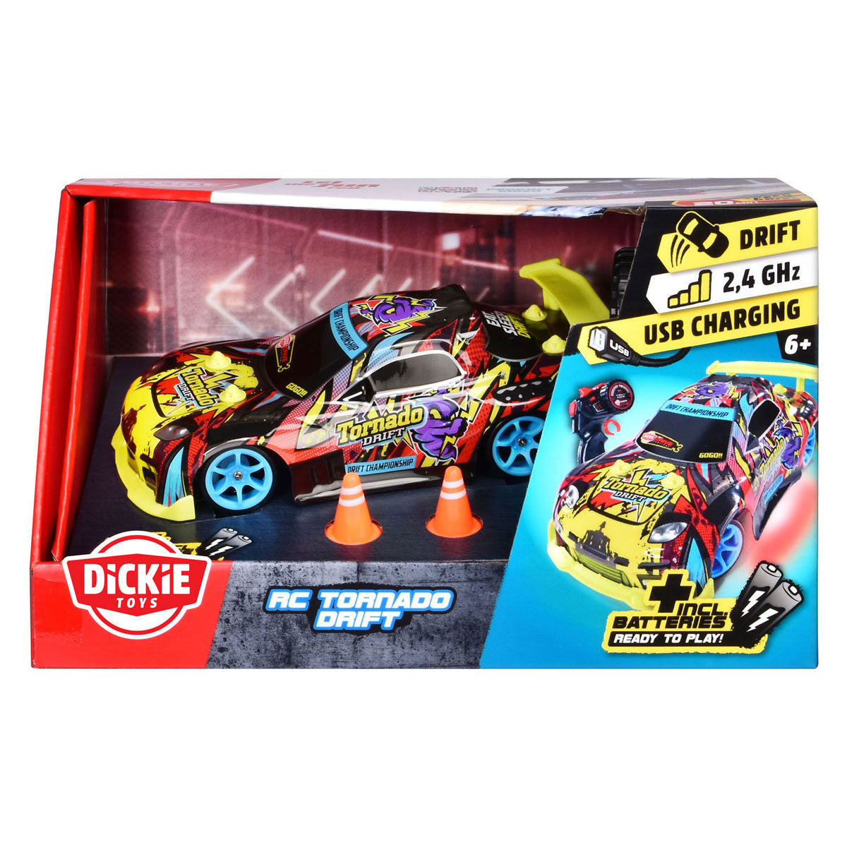 Dickie RC RC Auto Tornado Drift RTR