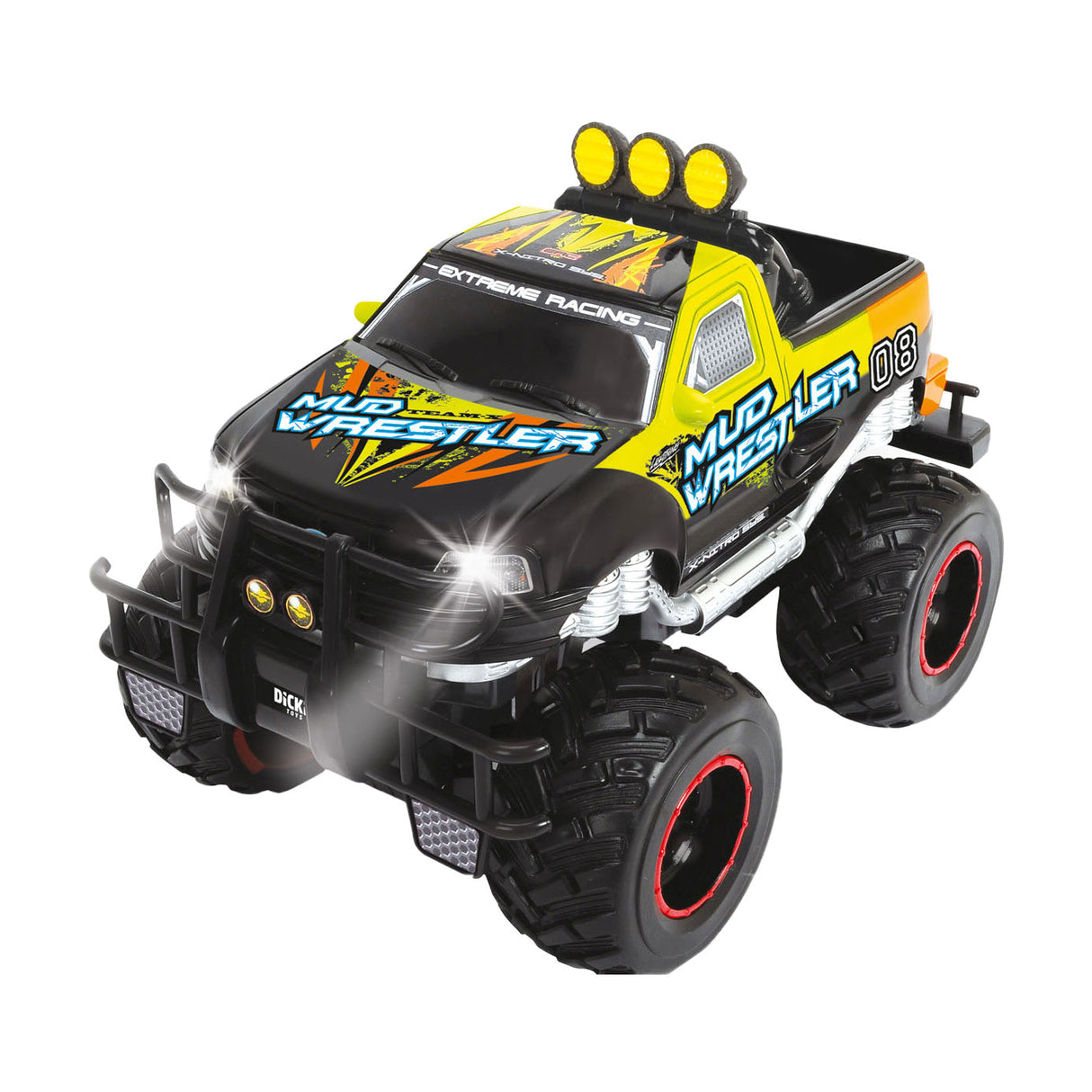 Dickie rc controlled car mud wrestler ford f150 rtr