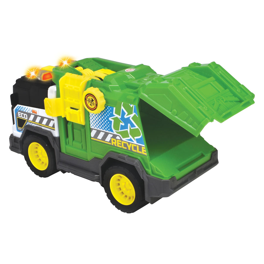 Dickie recycling truck with light and sound