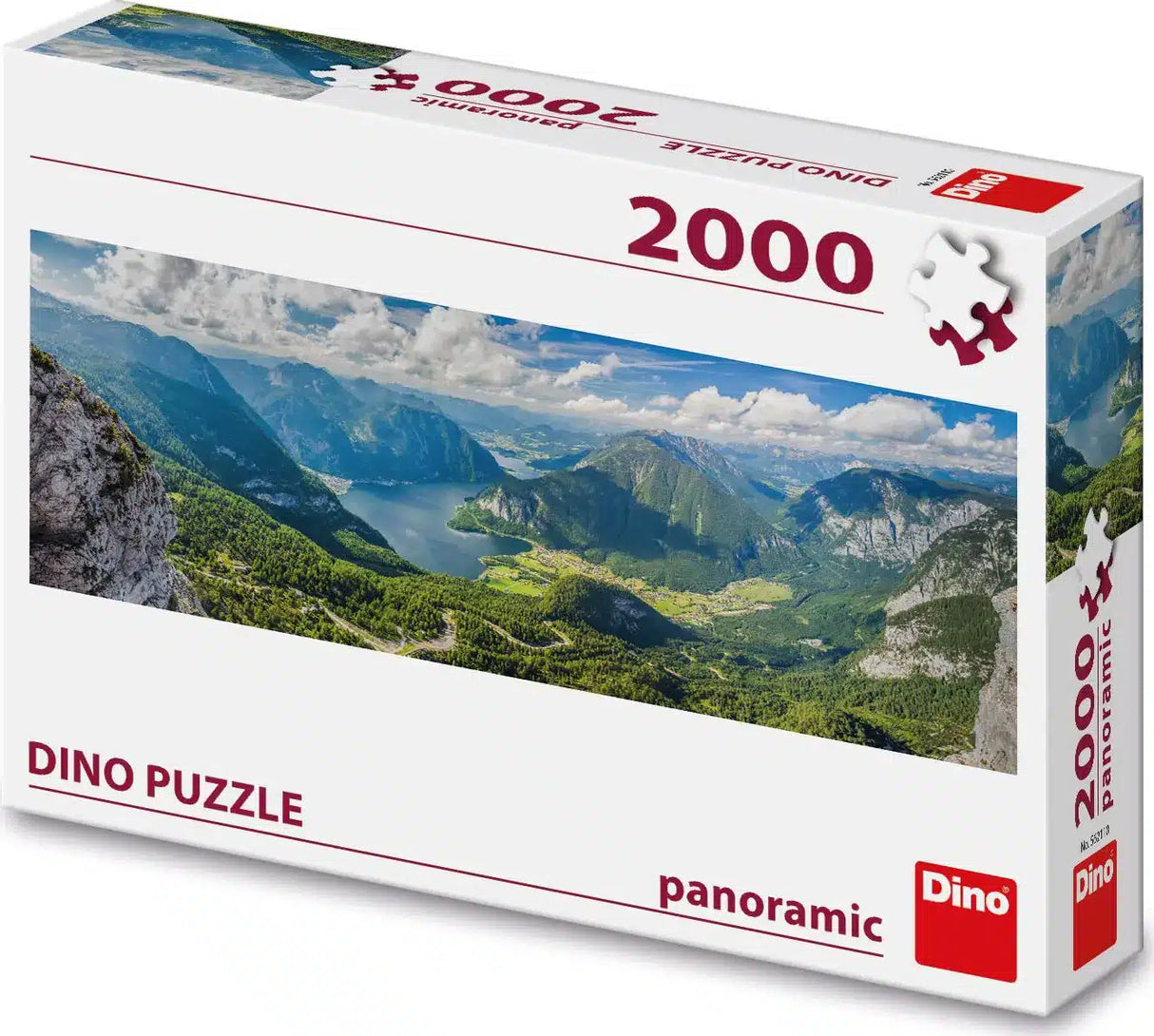 Dinotoys dino puzzle of the Austrian Alps - 2000 pieces