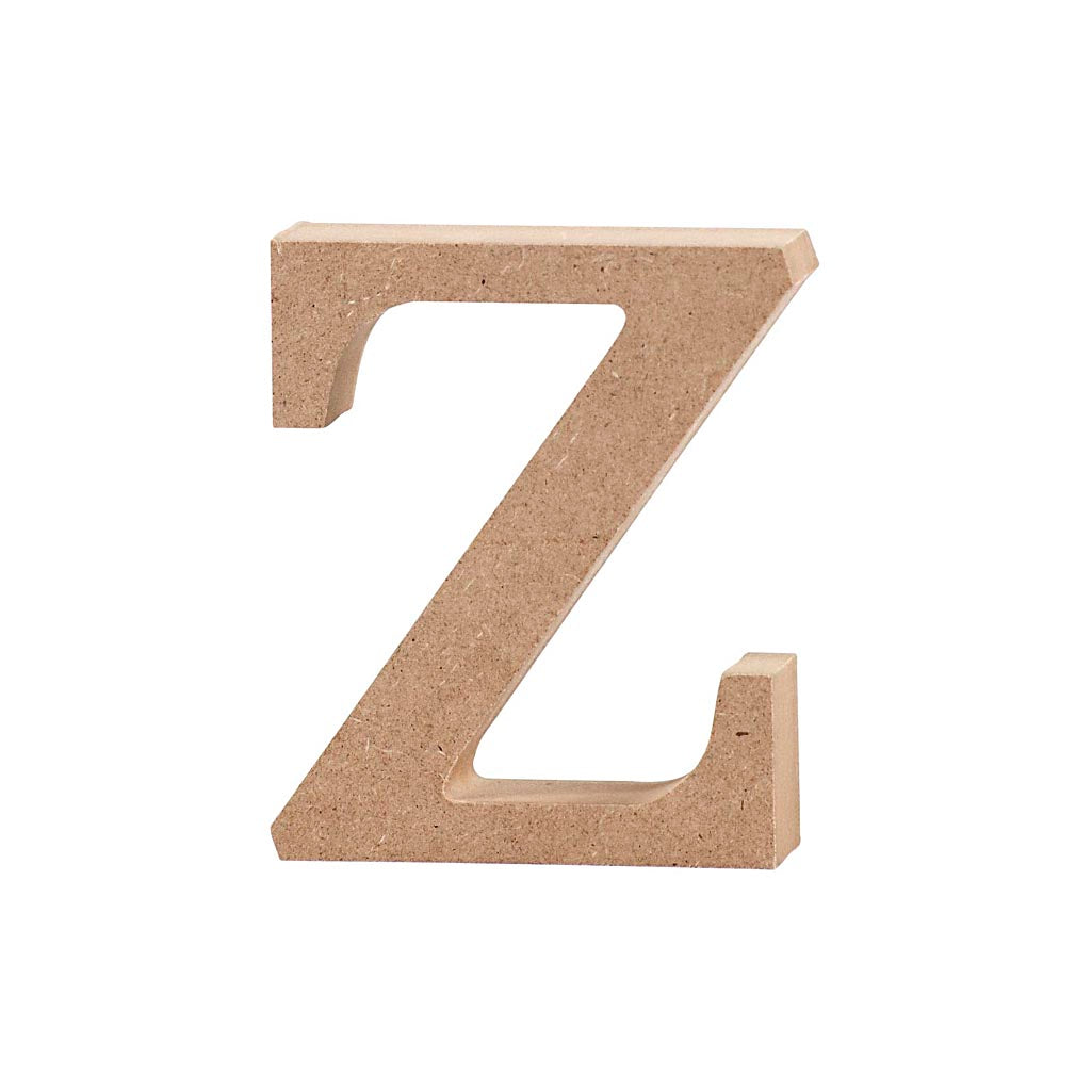 Creativ company letter, z, h: 8 cm, thickness 2 cm, 1 piece