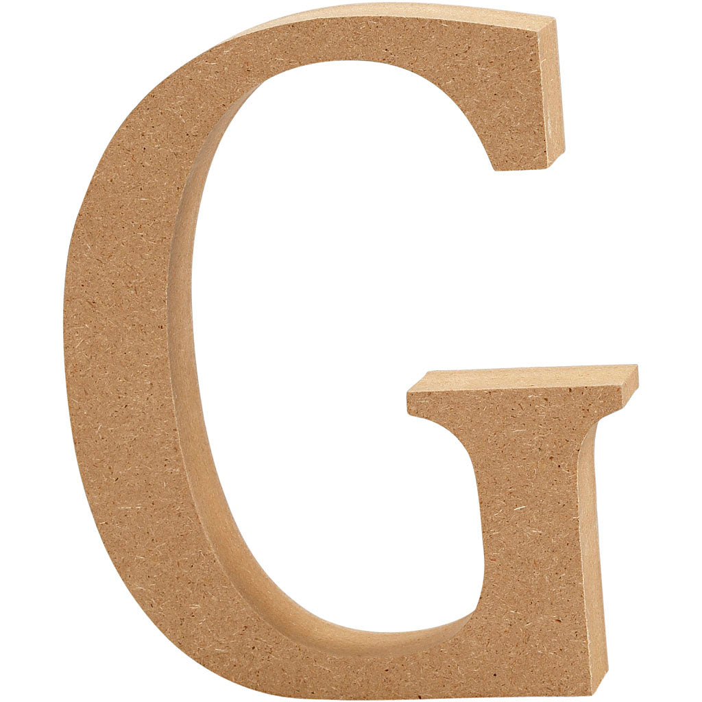 Creative company letter, g, h: 13 cm, thickness 2 cm, 1 piece