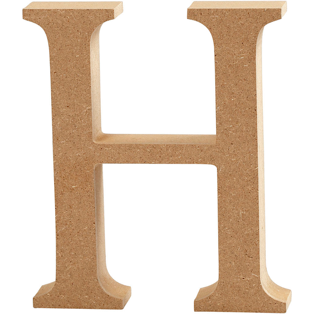 Creative company letter, h, h: 13 cm, thickness 2 cm, 1 piece