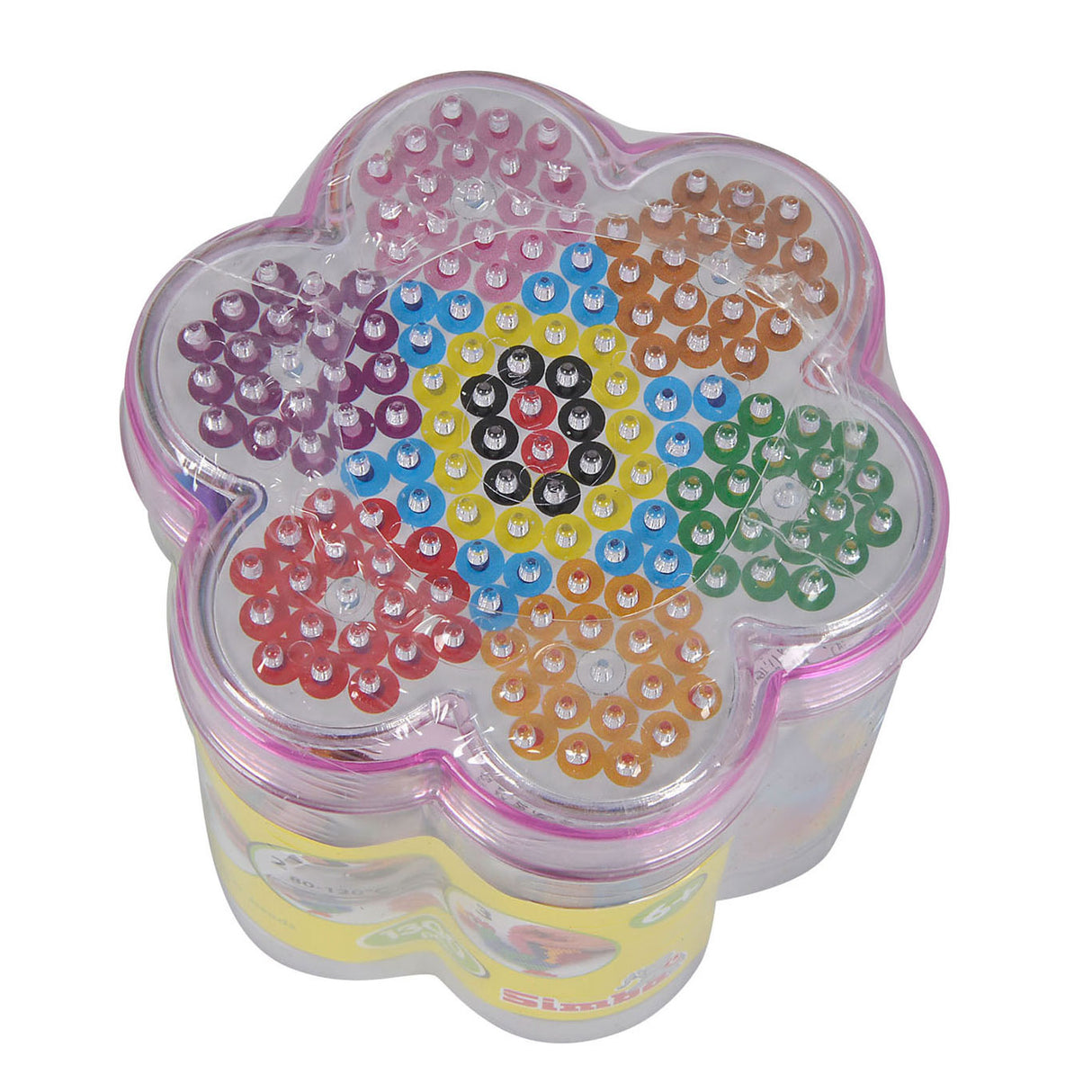 Taide hauska rautahelmi asetettu kukka perhonen