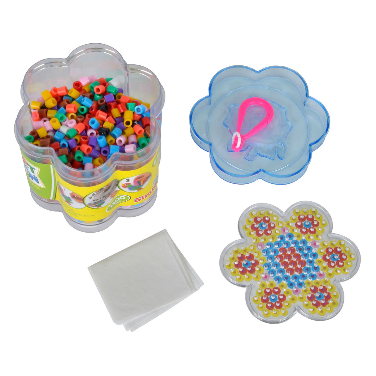 Art Fun Ironing Bead Set Flower Butterfly