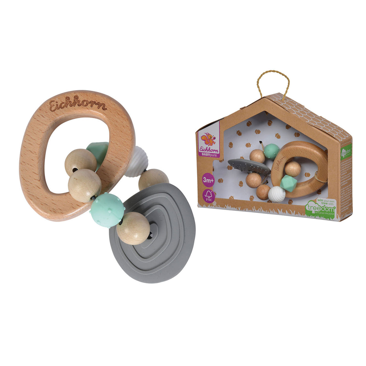 Eichhorn Baby Teether