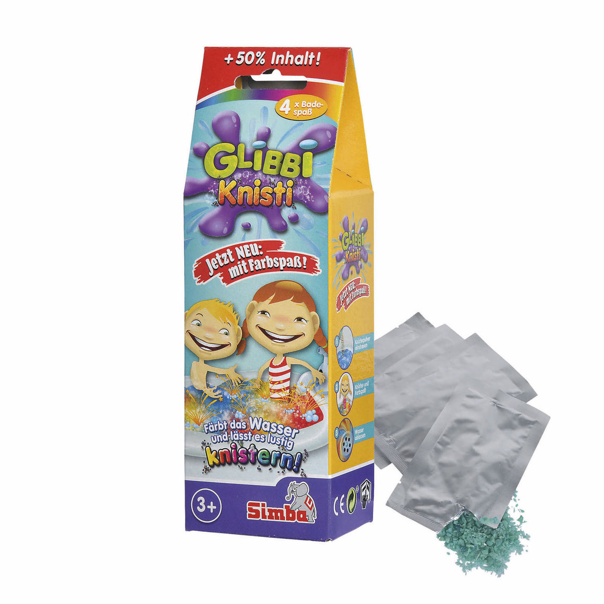 Glibbi Knetter 4 piezas