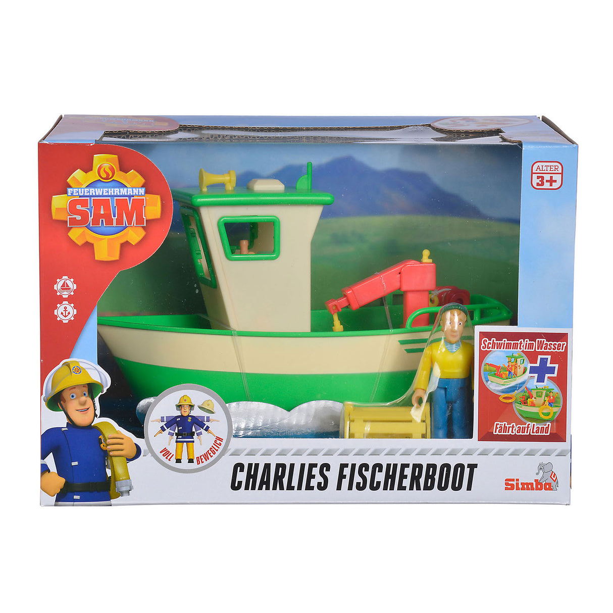 Fireman Sam Charlie's Fishing Boat