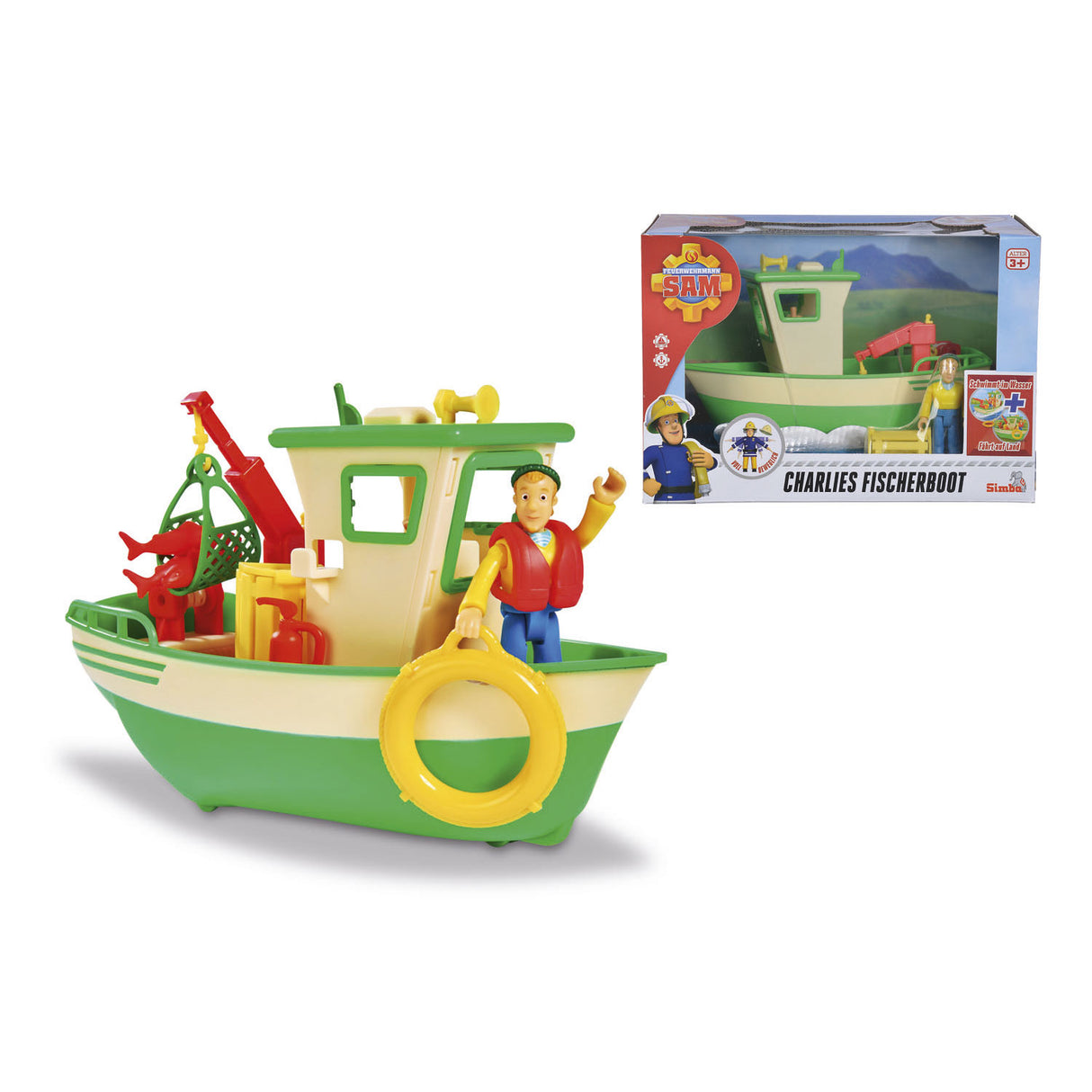 Fireman Sam Charlie's Fishing Boat