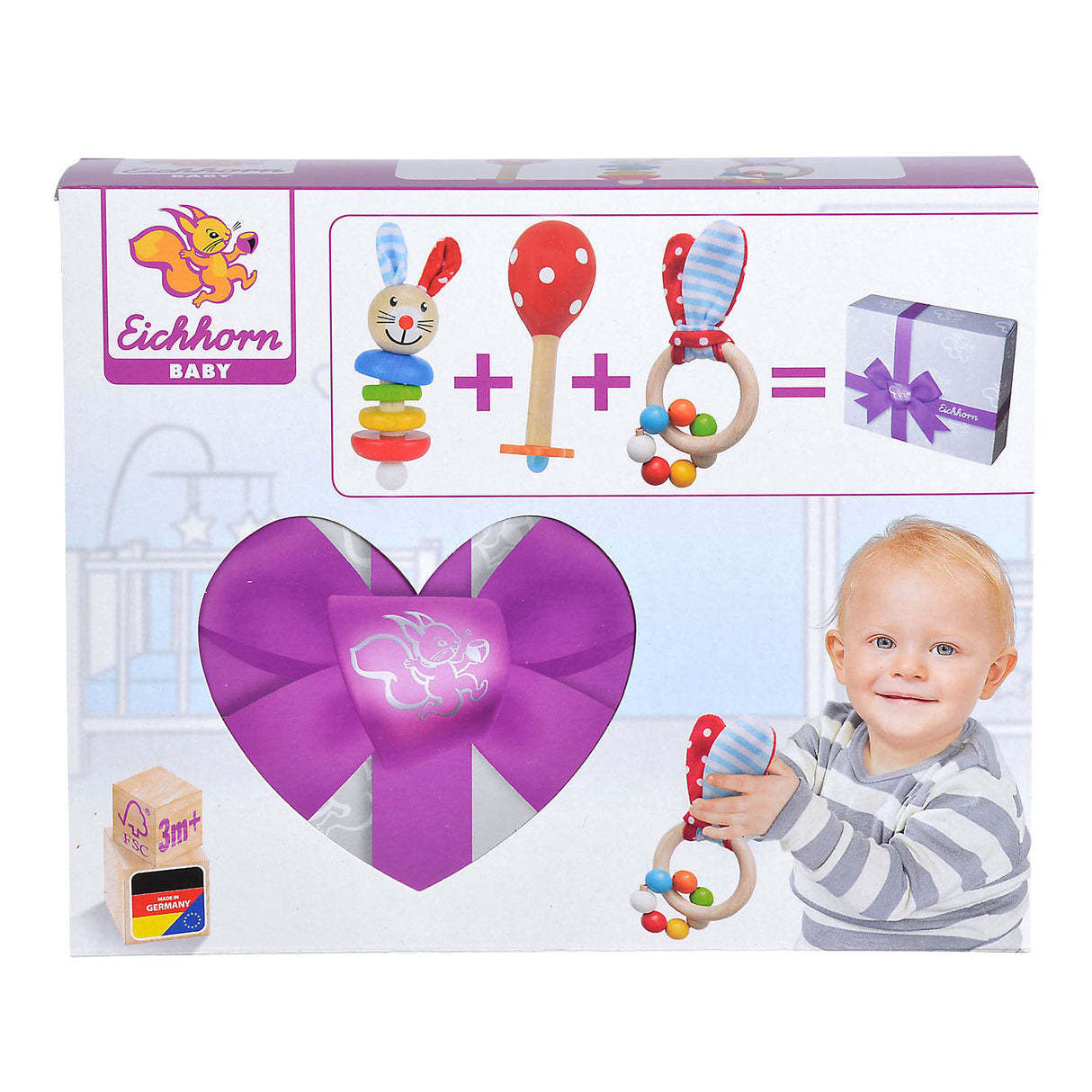 Set regalo per bambini Eichhorn, 3dlg.