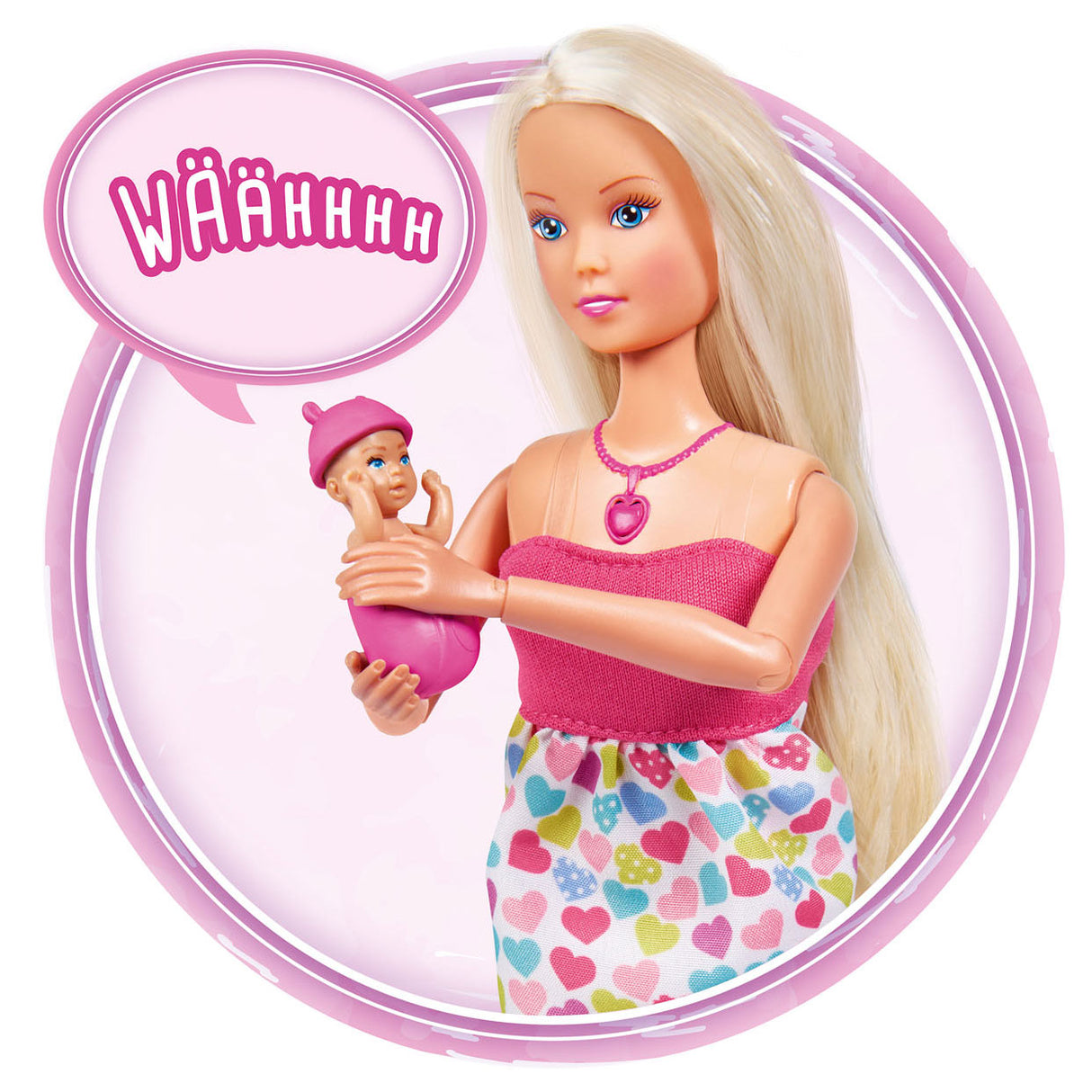 Steffi rakkaus vauvan kanssa