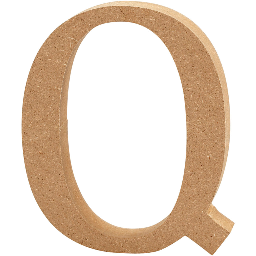 Creative Company Letter Q MDF 13CM, 1 °.