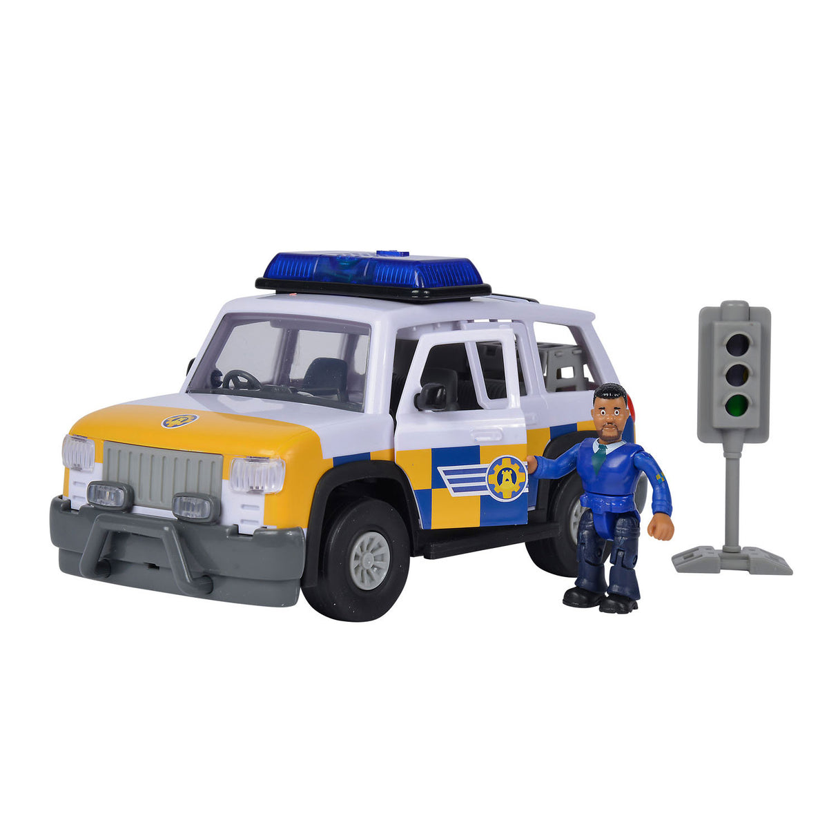 Fireman Simba Sam Police Auto 4x4 con figura