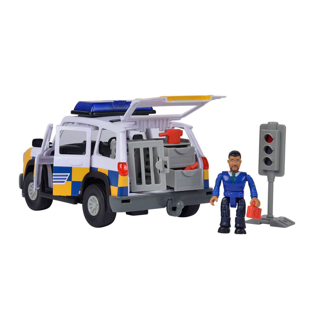 Fireman Simba Sam Police Auto 4x4 con figura