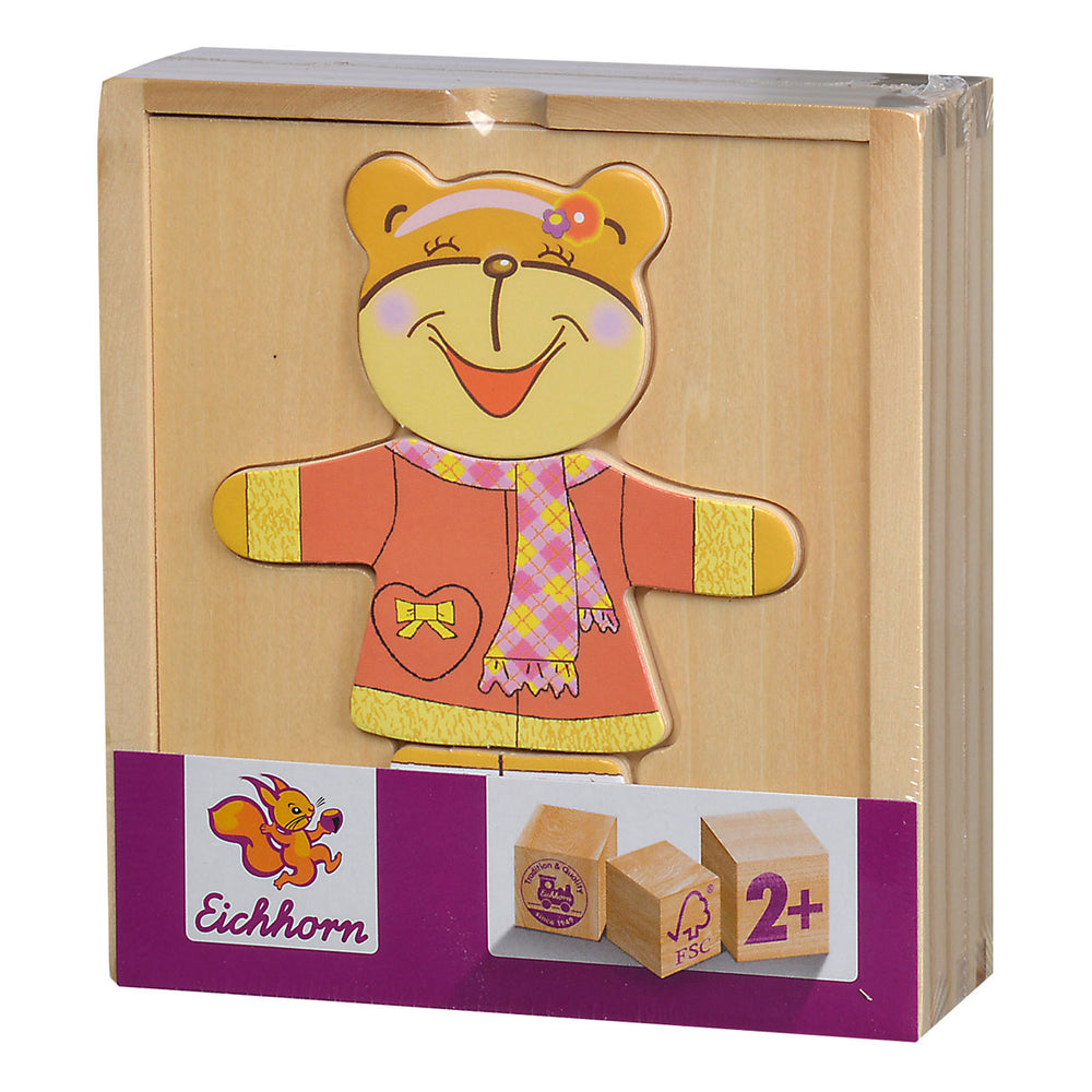 Eichhorn Wooden Puzzle Bear 20 peças