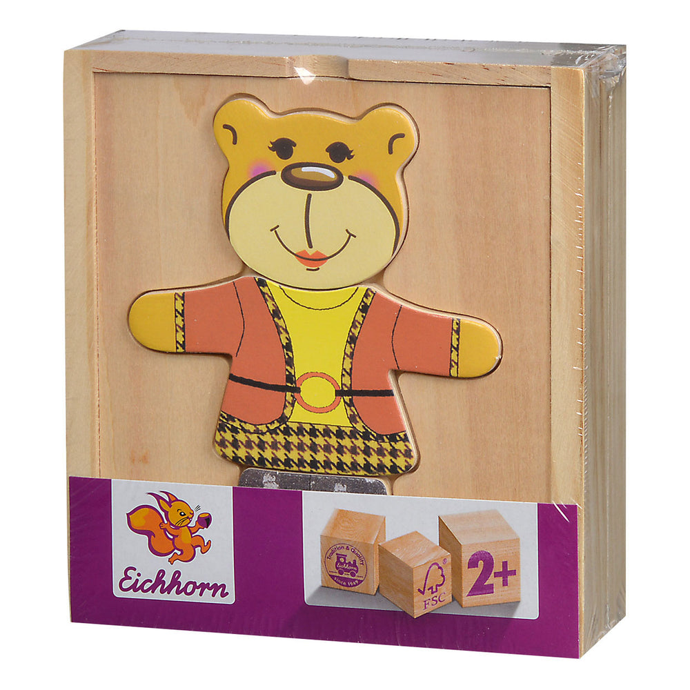 Eichhorn Wooden Puzzle Bear 20 peças