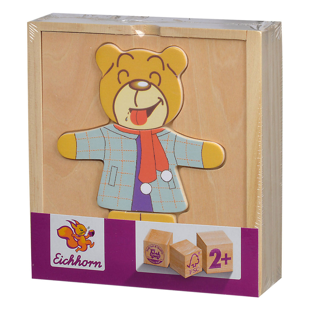 Eichhorn Wooden Puzzle Bear 20 peças