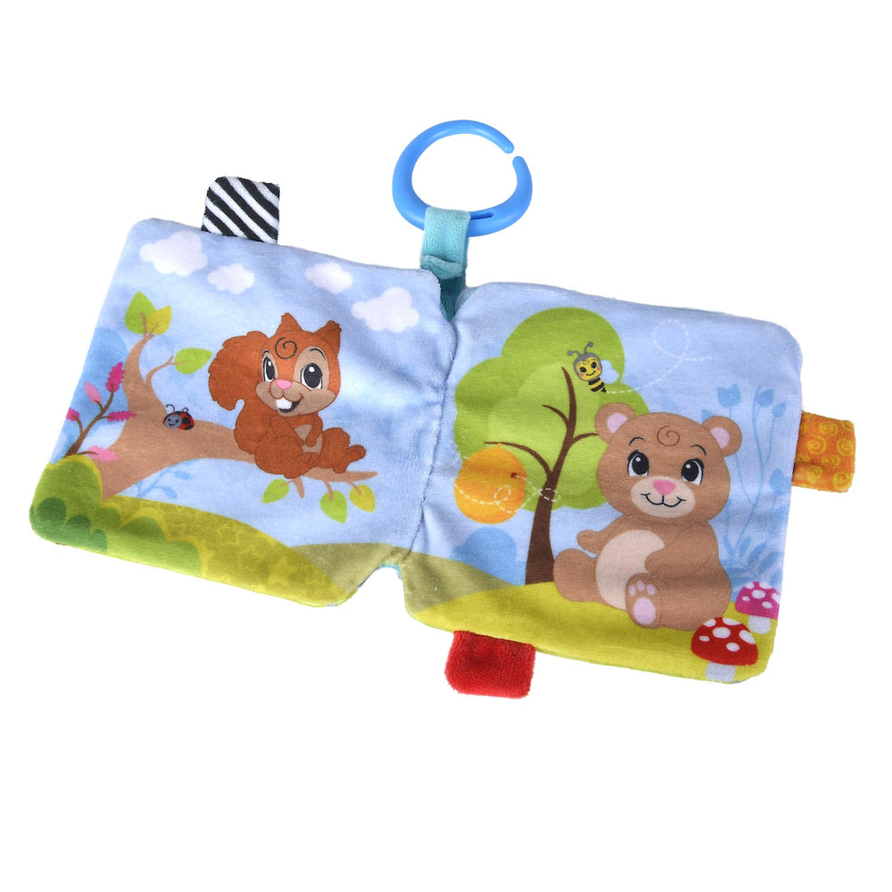 ABC forest friends plush book