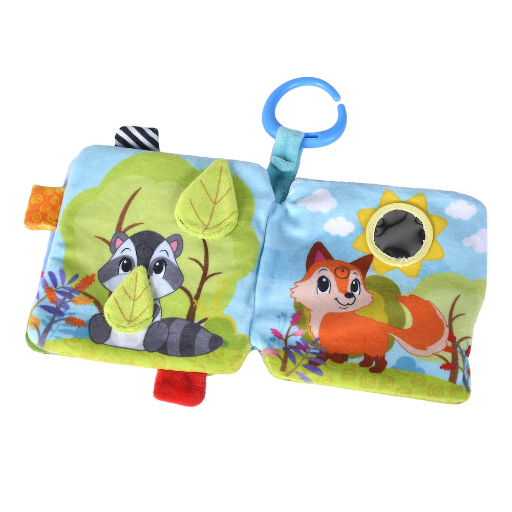 ABC forest friends plush book