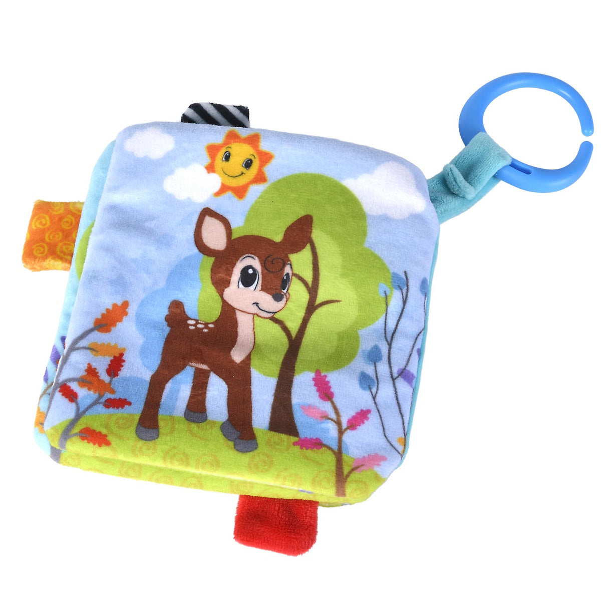 ABC forest friends plush book