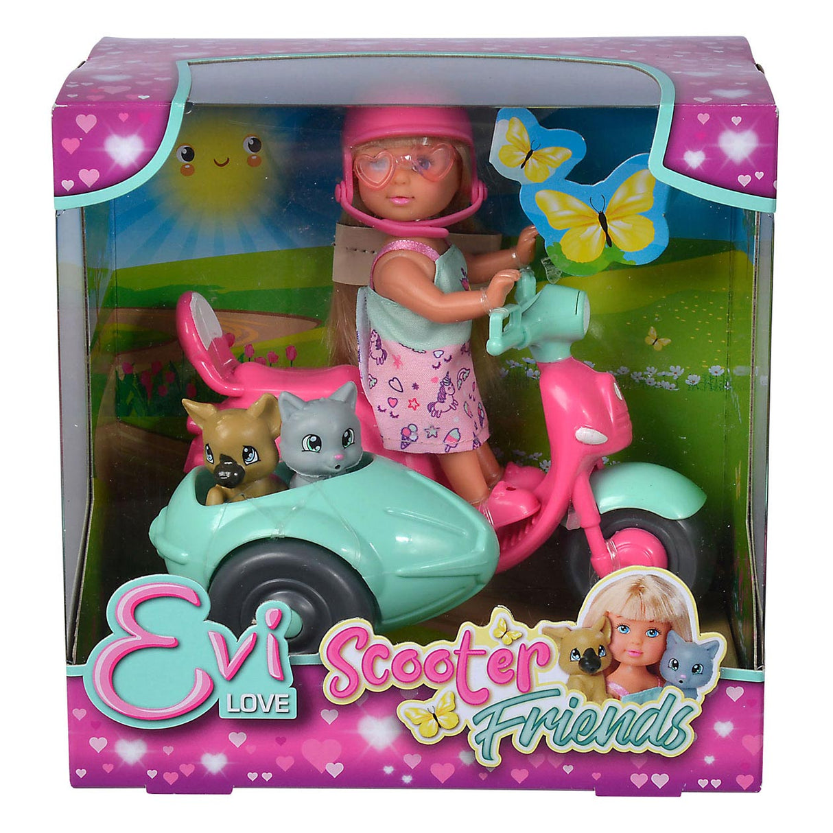 Еви обича приятели със скутери