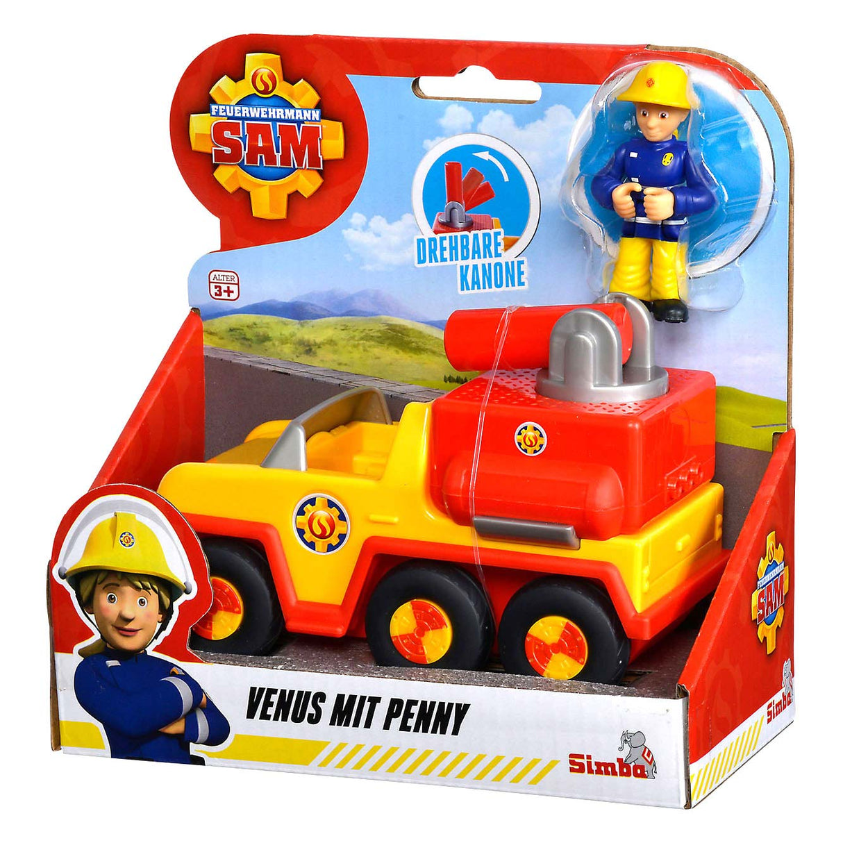 Simba fireman sam venus fire truck with jenny figure