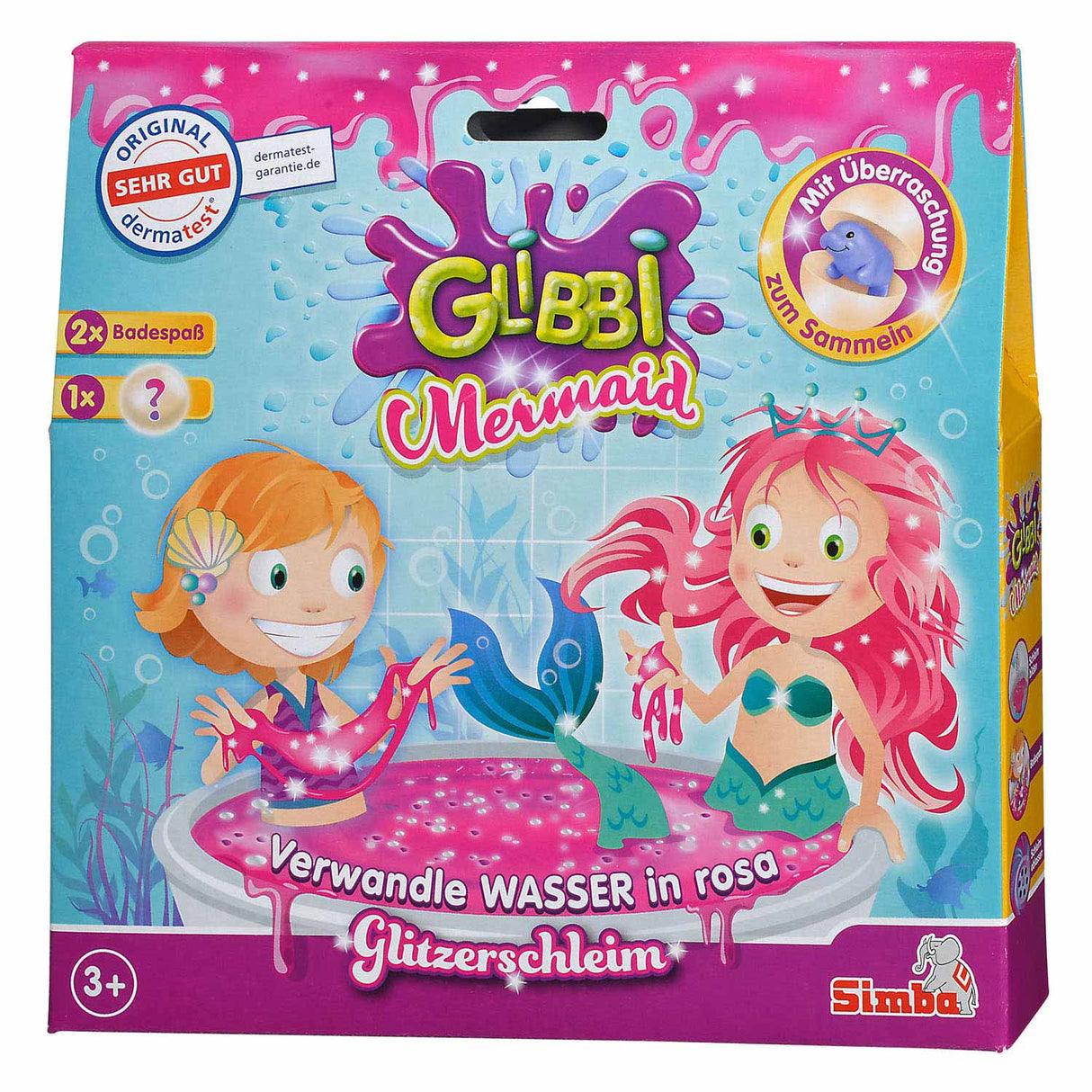 Glibbi glibb sirène poudre de bain